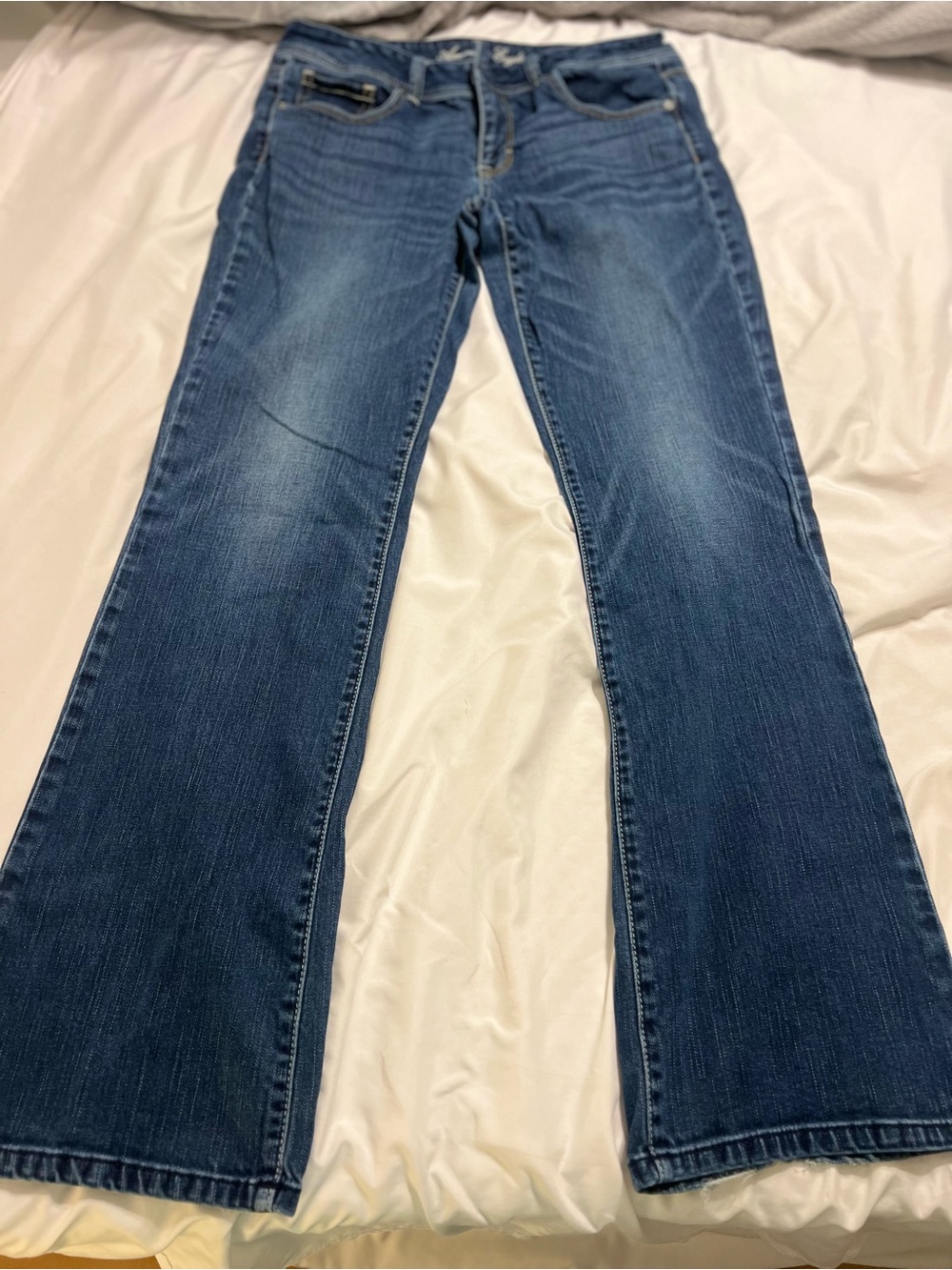 American Eagle Outfitters Dark Blue Flare Jeans